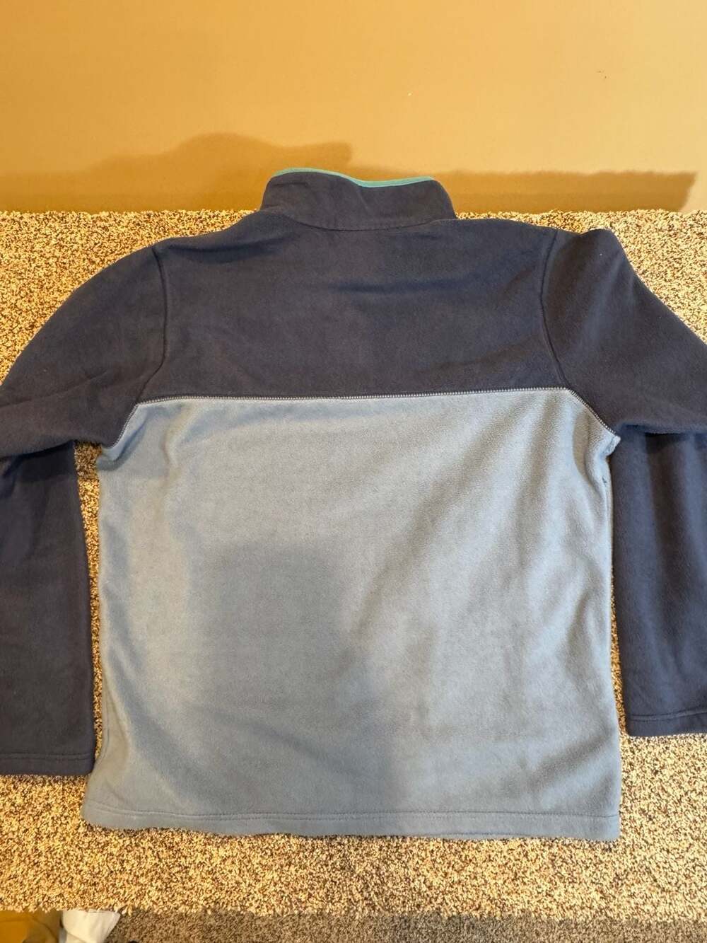 Columbia Steens Mountain Half-Snap Fleece Pullover Blue Navy Size L - Picture 5 of 5